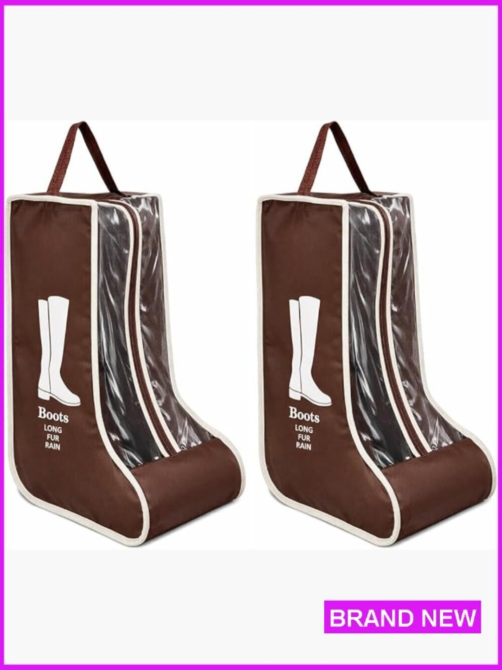 Tall Boot Storage Bags Dust Proof Shoe Protectors Travel Organizer Set